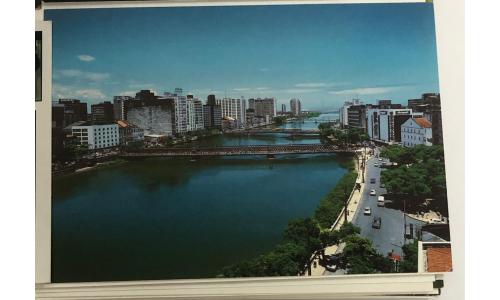 Cart�o Postal Brasil Recife Rio Capibaribe
